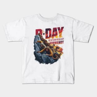 D Day 80th Anniversary Normandy Kids T-Shirt